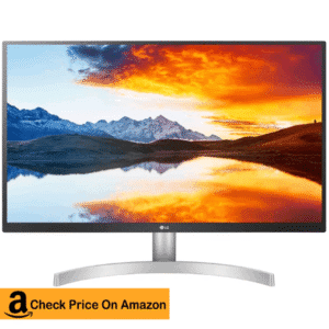 2.LG 27UL500-W 27-inch 4K UHD monitor